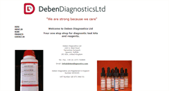 Desktop Screenshot of debendiagnostics.co.uk